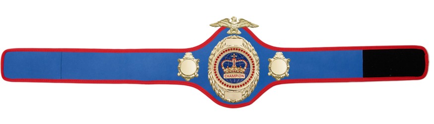 CHAMPIONSHIP BELT PRO288/G/BLUEGEM - AVAILABLE IN 10 COLOURS CHAMPIONSHIP BELT PRO288/G/BLUEGEM - AVAILABLE IN 10 COLOURS